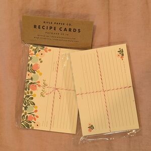 Rifle Paper Recipe Cards